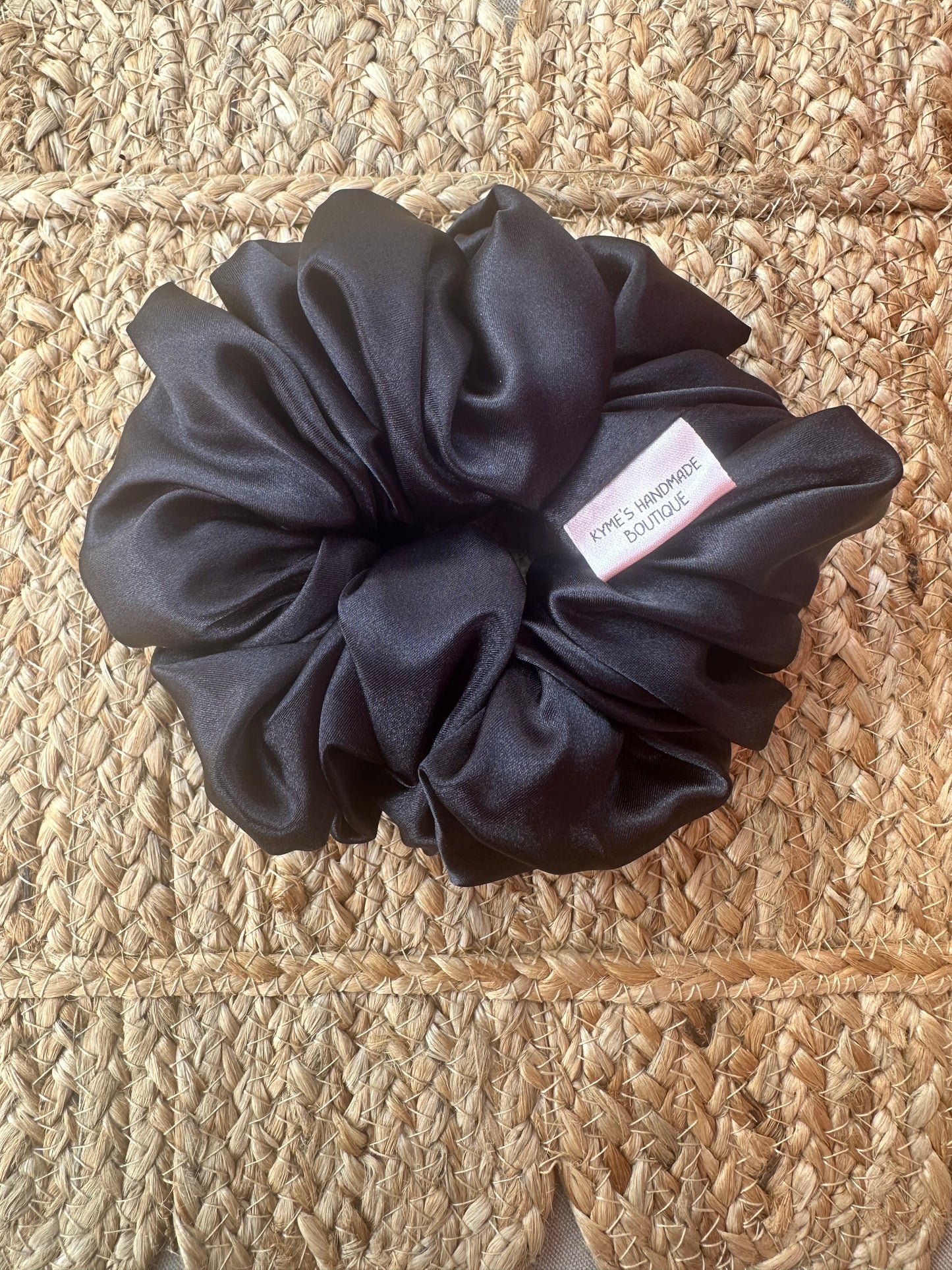 Black XL Scrunchie