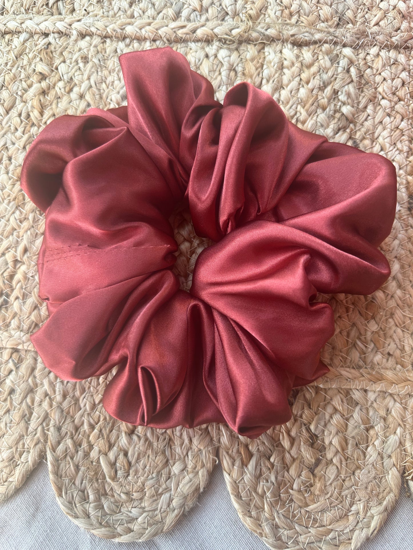 Burnt Orange XL Scrunchie