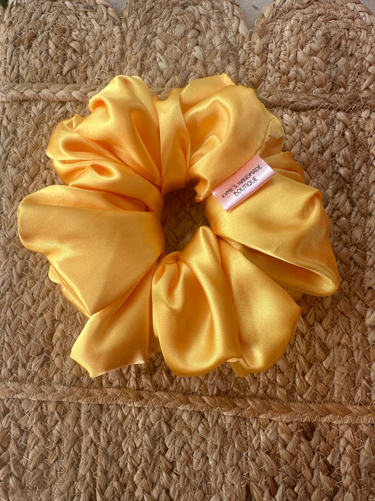 Yellow XL Scrunchie