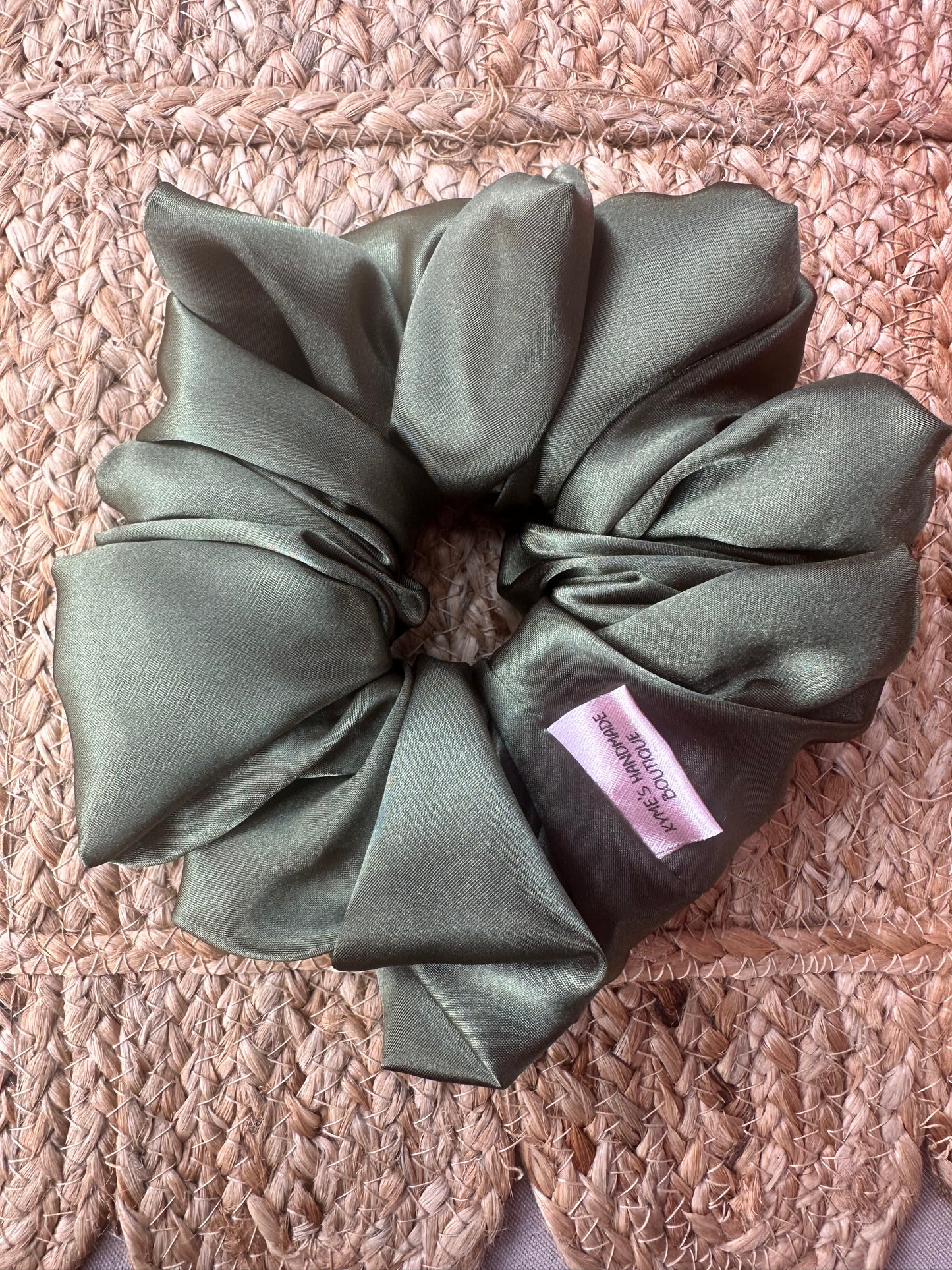 Olive Green XL Scrunchie