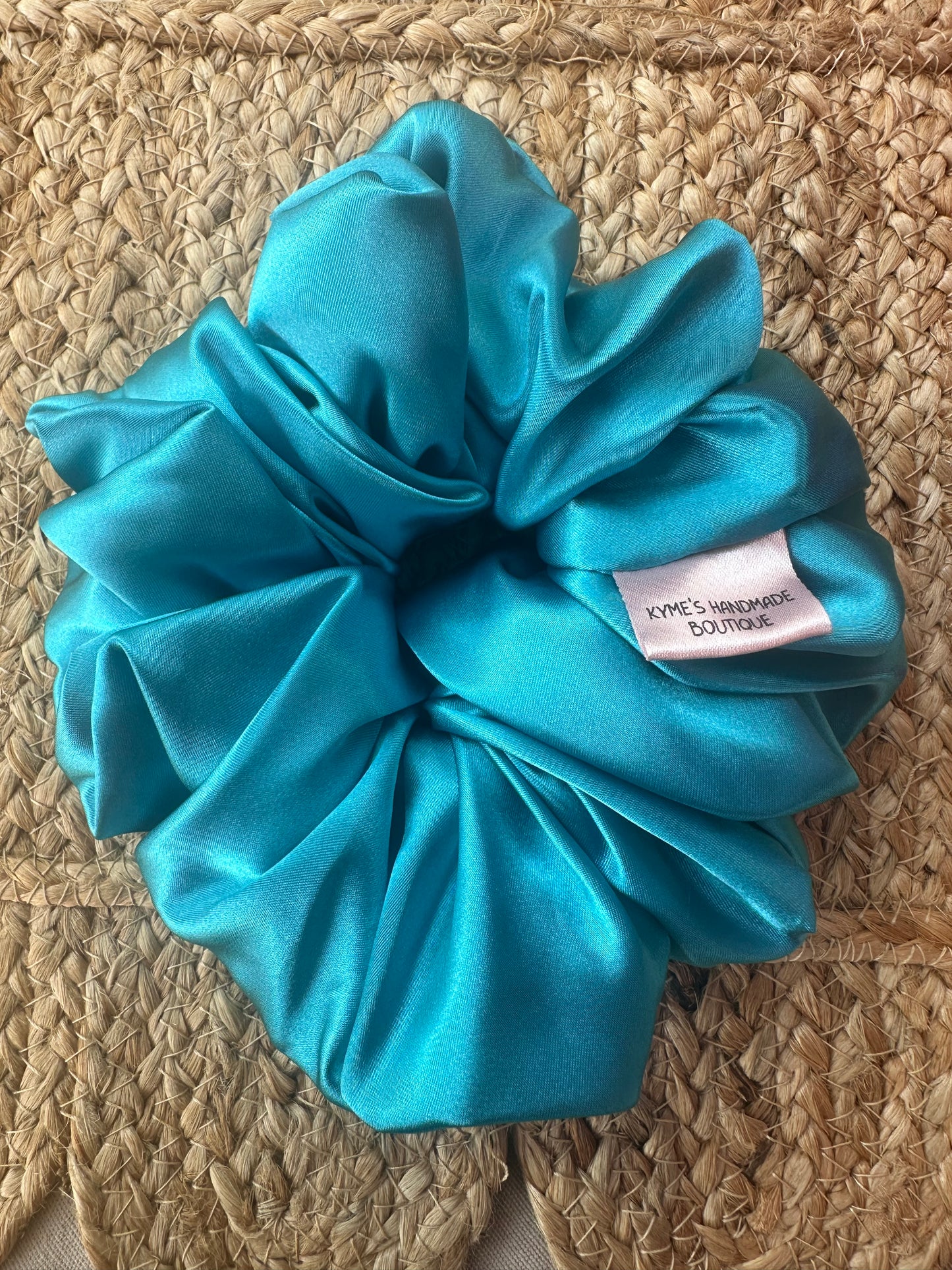 Turquoise XL Scrunchie