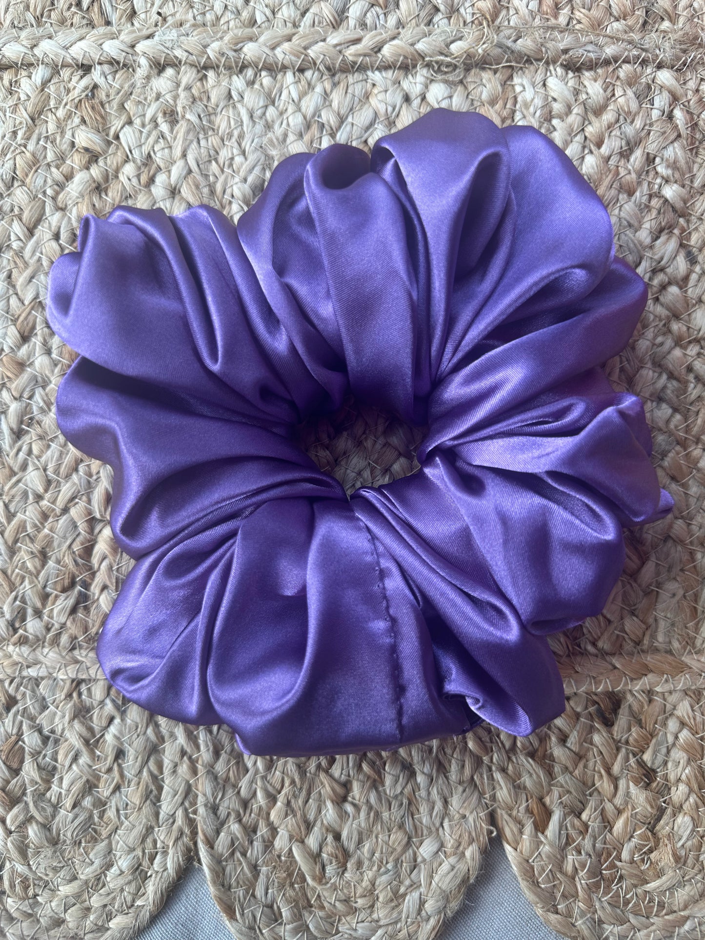 Purple XL scrunchie