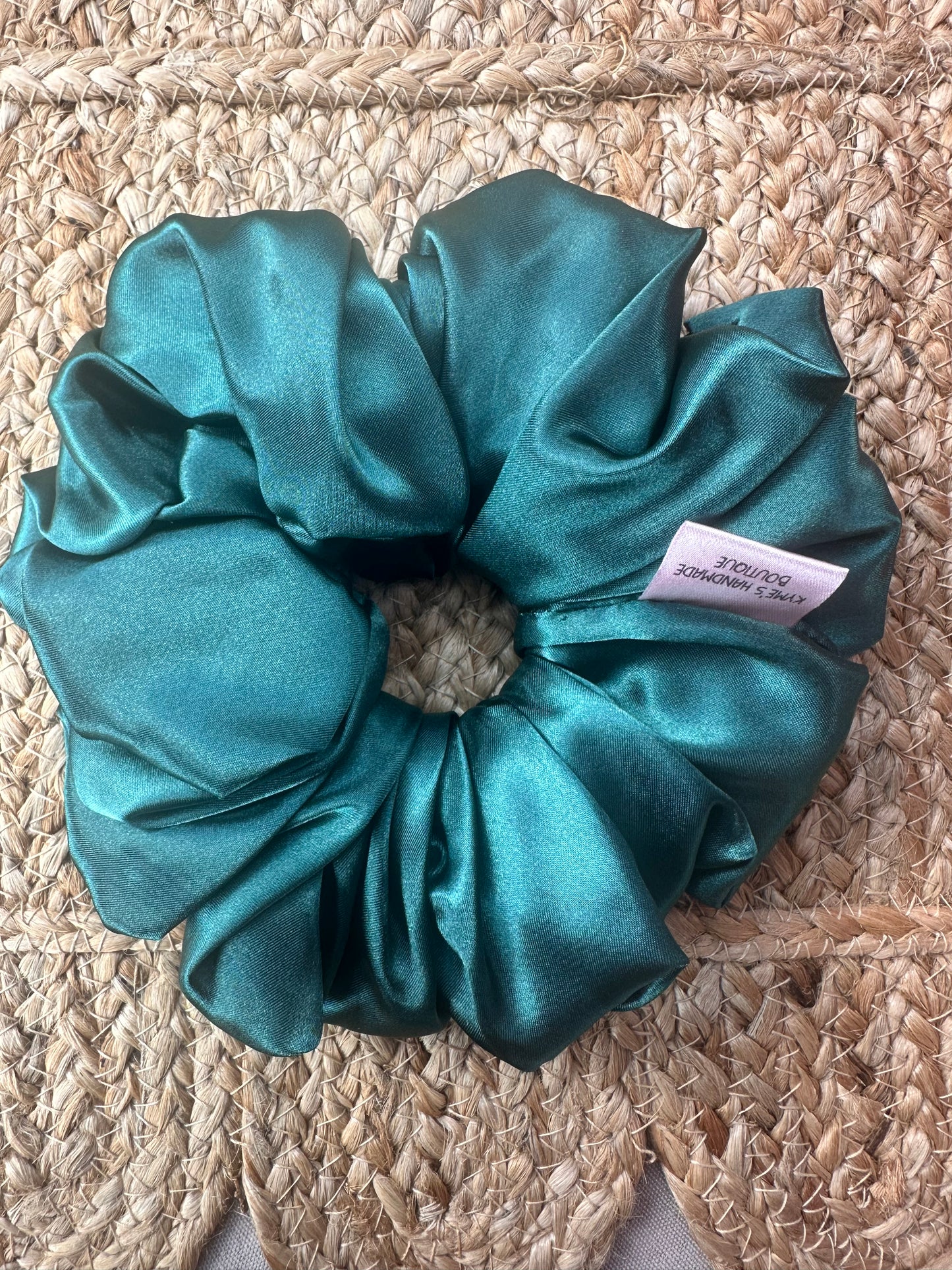 Teal XL Scrunchie