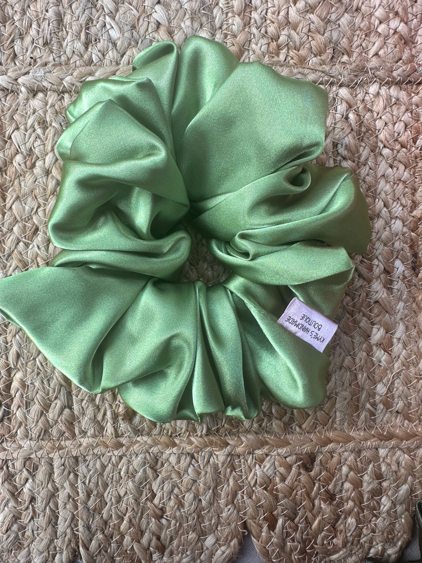 Light Green XL Scrunchie
