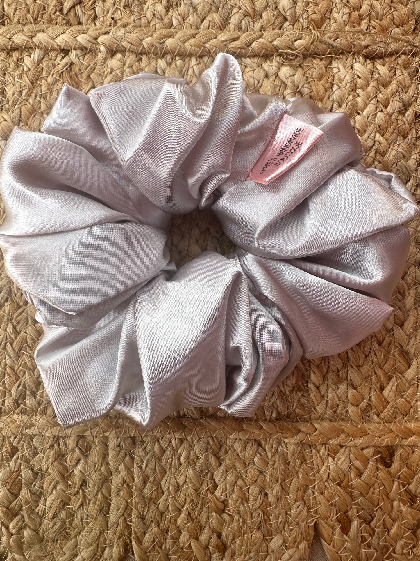 Light Silver XL Scrunchie
