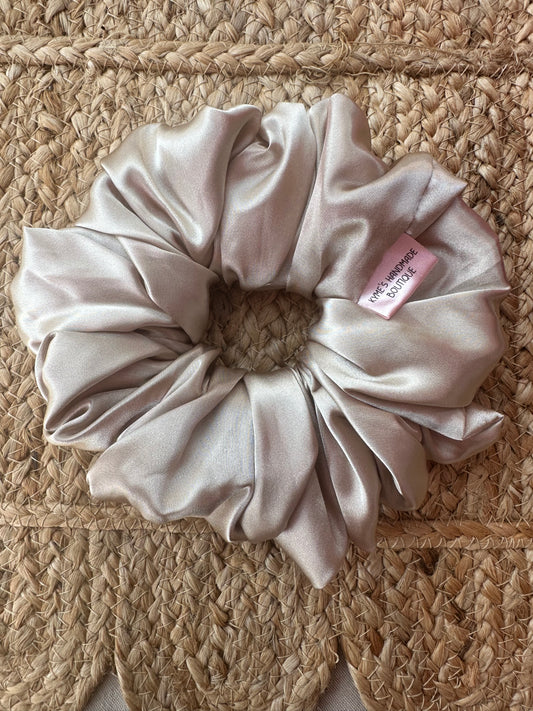Silver XL Scrunchie