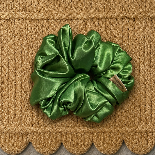 Green Apple XL Scrunchie