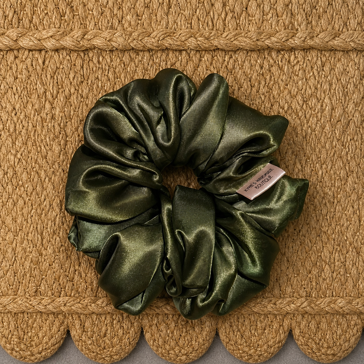 Olive XL Scrunchie