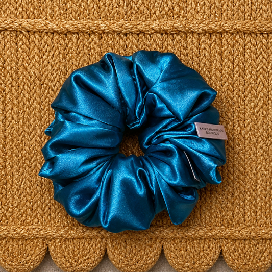 Aqua Green  XL Scrunchie