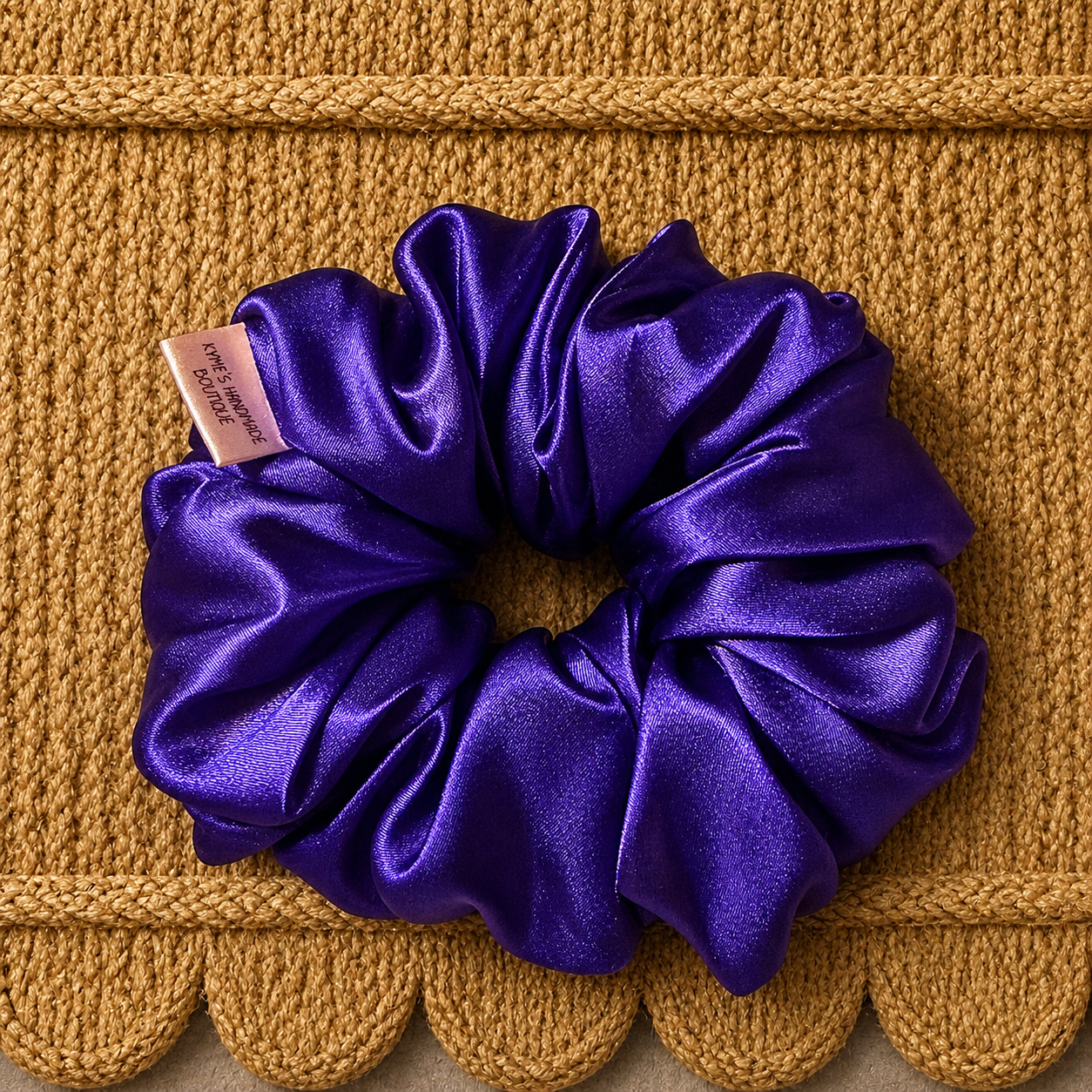 Grape XL Scrunchie