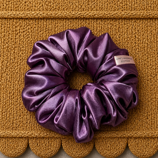 Royal purple XL Scrunchie