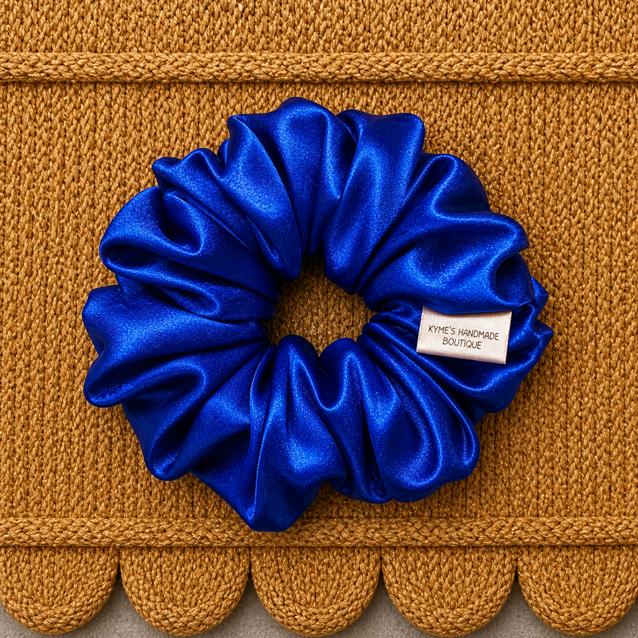 Royal Blue XL scrunchie
