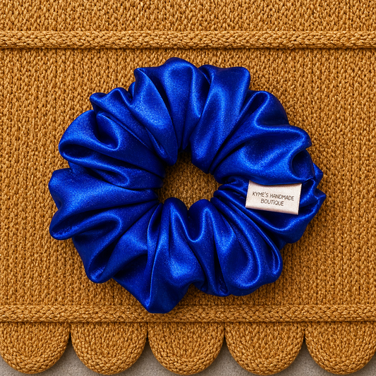 Royal Blue XL scrunchie